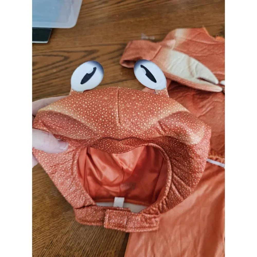 Disney Sebastian The Little Mermaid Costume Size 12-18 months Toddler Complete - Picture 3 of 7